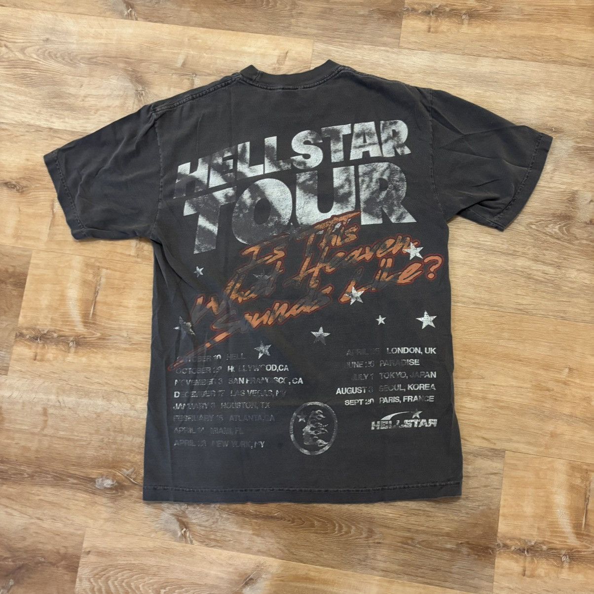 HELLSTAR Hellstar Vintage Biker Tee Shirt Size Medium Size US M / EU 48-50 / 2 - 2 Thumbnail