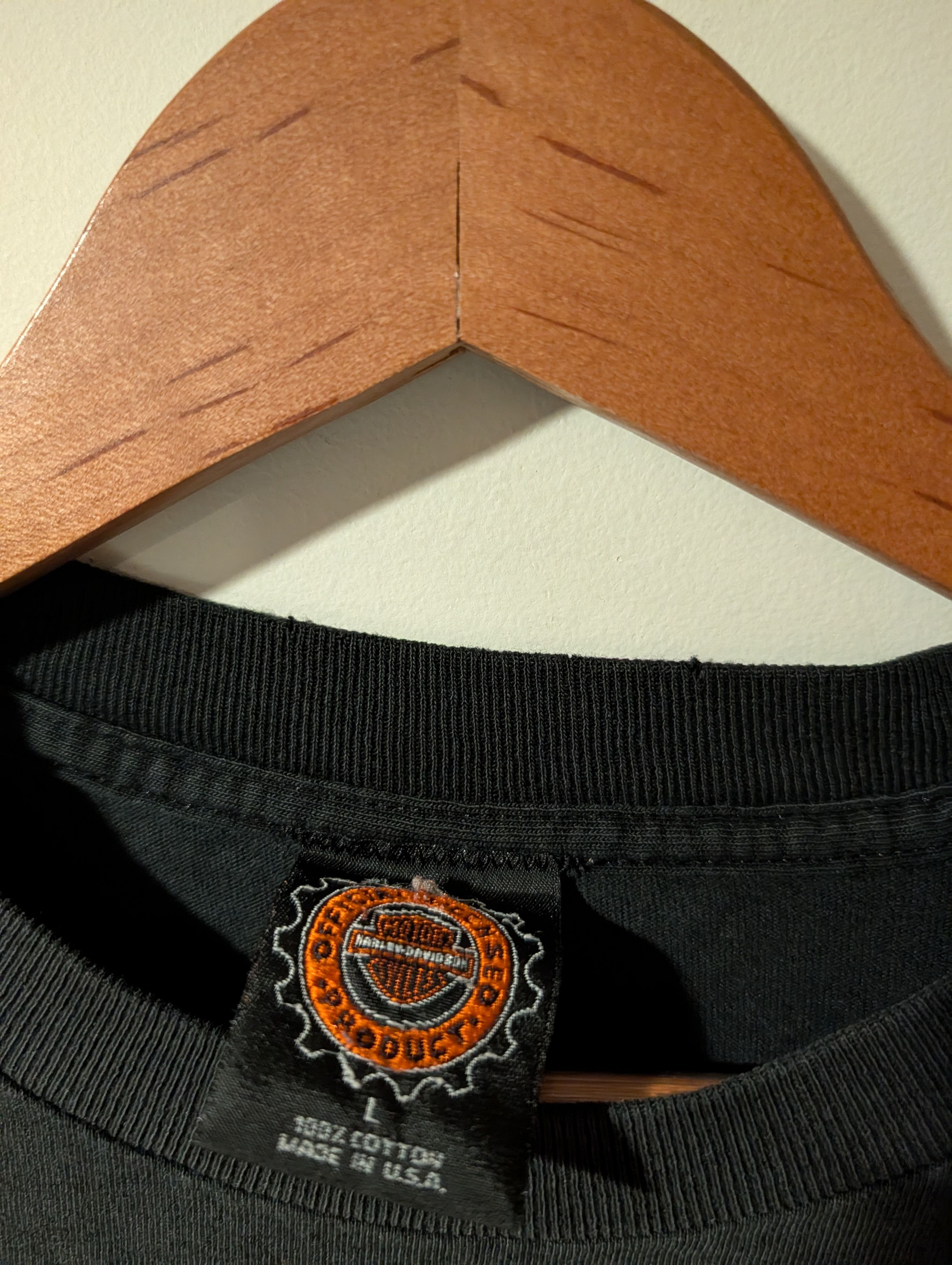 Harley Davidson VTG Harley Davidson Cycles Logo Pocket T-Shirt USA Large Size US L / EU 52-54 / 3 - 9 Thumbnail