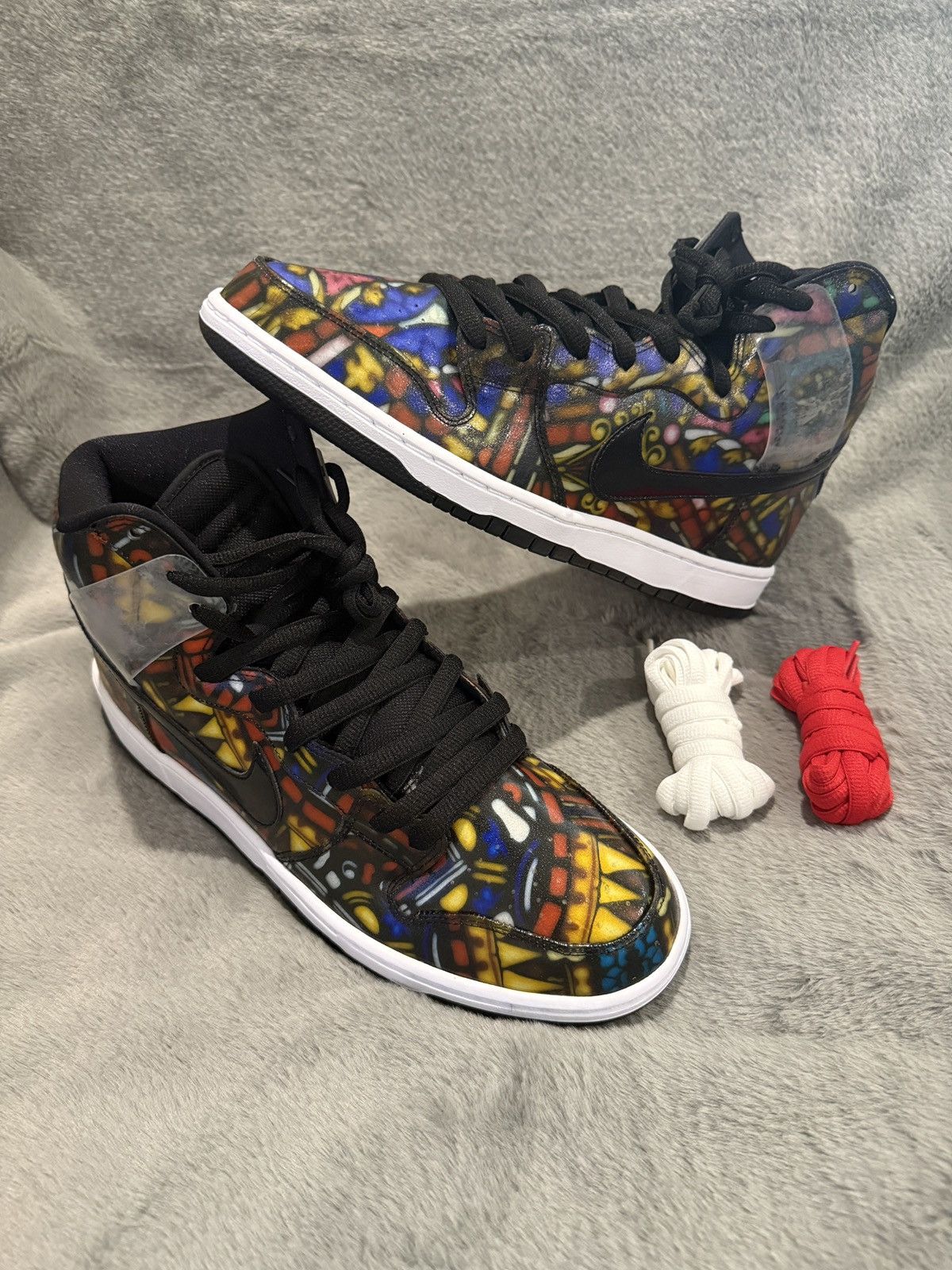 CNCPTS × Nike SB Dunk High Stained Glass SPECIAL BOX OG ALL Size 13M Size US 13 / EU 46 - 9 Thumbnail