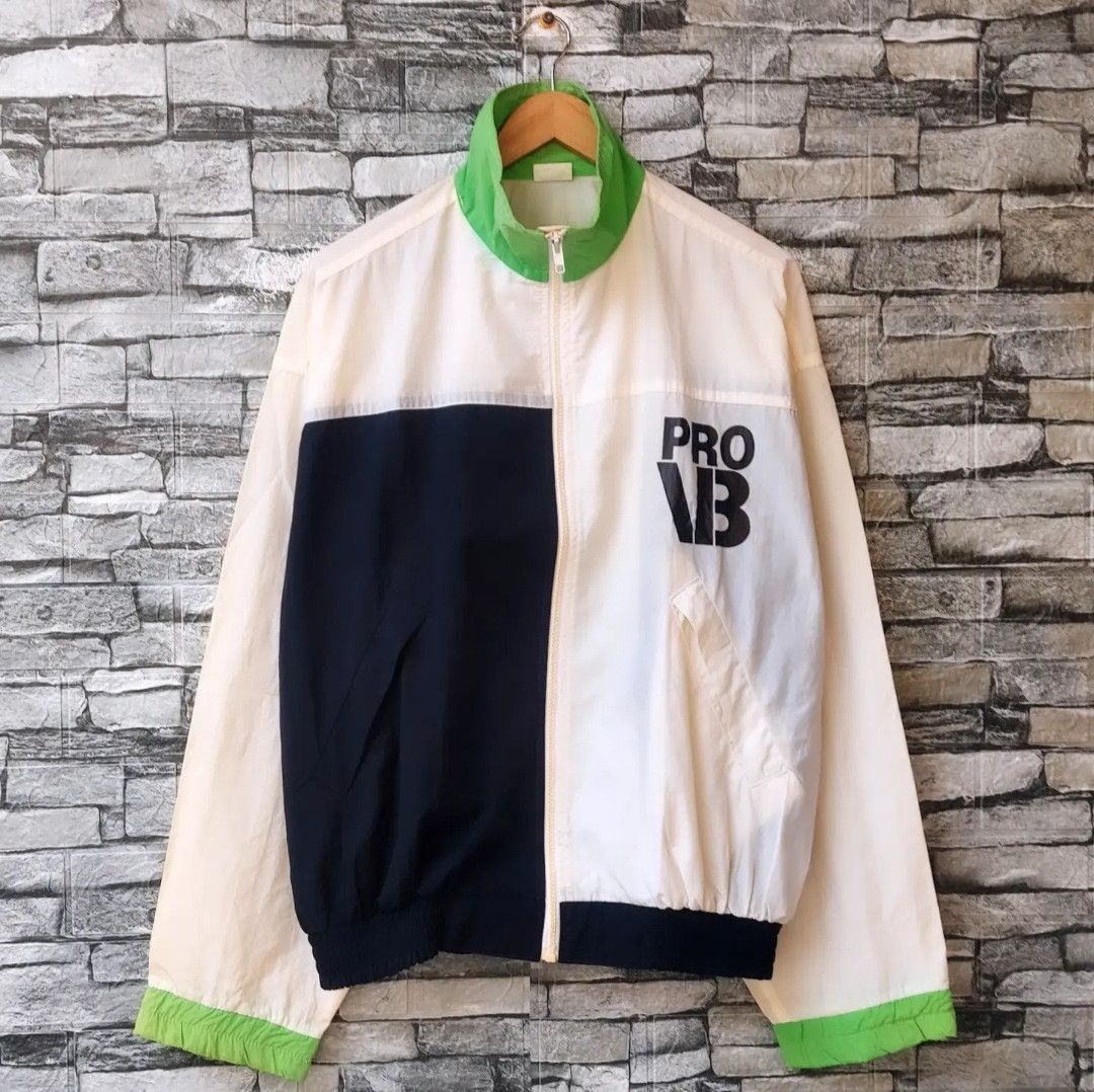 Jams World Vtg 80s Jams World Pro VB Beach Surf Line Multi Color Jacket Size US L / EU 52-54 / 3 - 2 Thumbnail