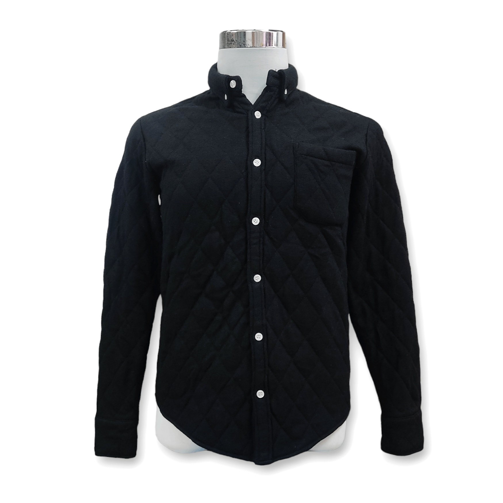 Designer × Opening Ceremony OPENING CEREMONY Wool Quilted Button-Up Shirt Jacket Size US XS / EU 42 / 0 - 1 Thumbnail