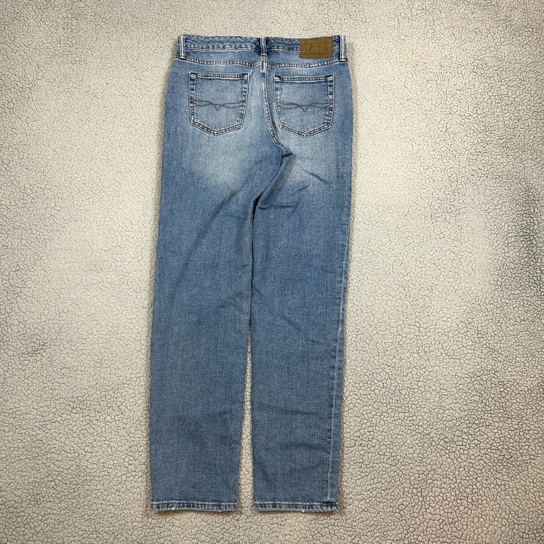 Polo Ralph Lauren VINTAGE Polo Ralph Lauren Womens Jeans Hampton Straight Fit 20 30x31 Dark Blue 5-Pocket Design Womens Jeans Size 42" / US 20 - 6 Thumbnail