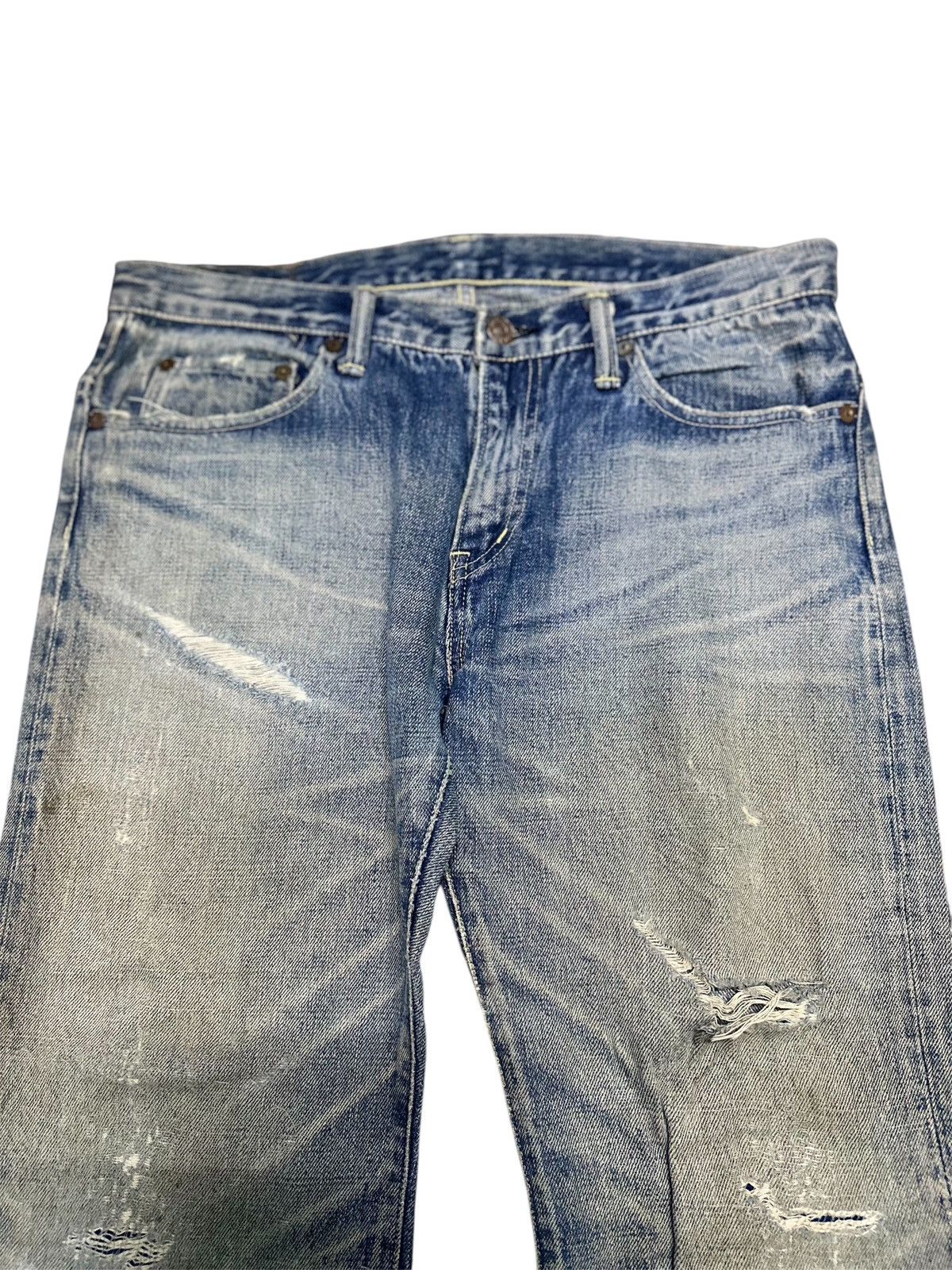 Vintage 💥Japanese brand💥 Flare Bootcut Crazy Design 💥 Size US 32 / EU 48 - 5 Thumbnail