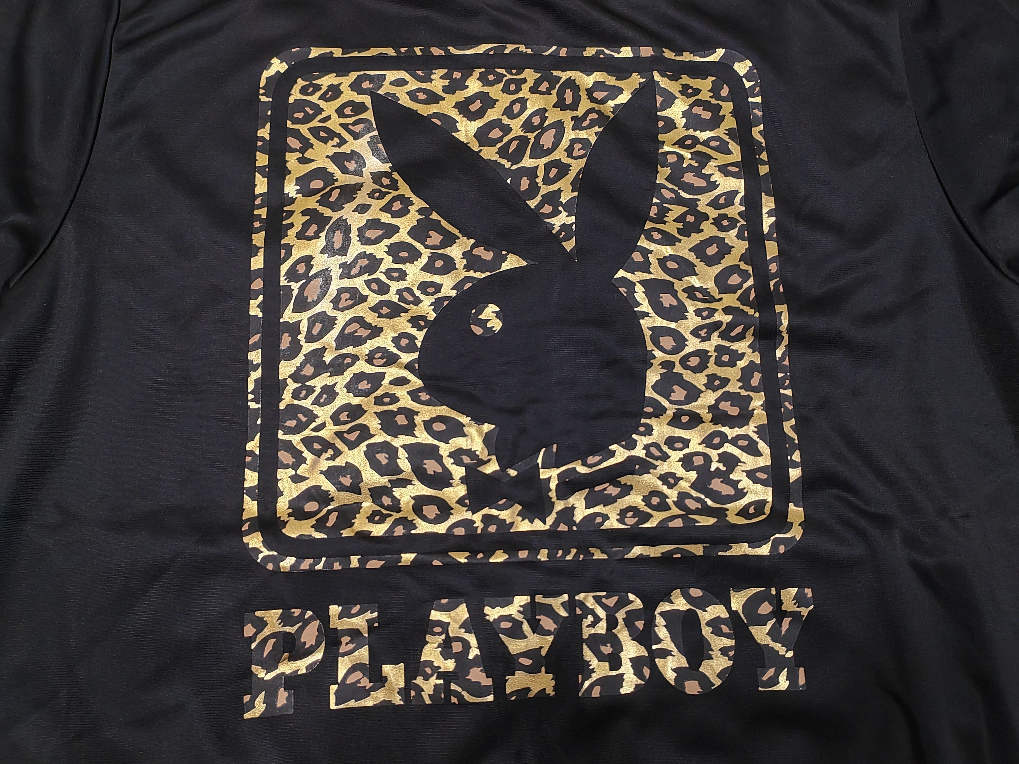 Playboy × Vintage 🔥🔥🔥 DOPE VINTAGE Playboy 90s big logo leopard Size US M / EU 48-50 / 2 - 3 Thumbnail