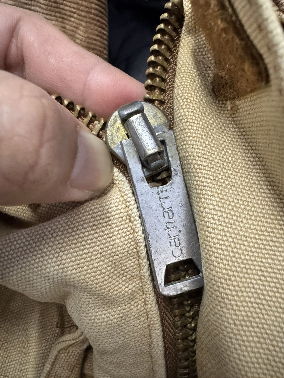 Carhartt VINTAGE 90s CARHARTT CHORE INSULATED ARCTIC JACKET Size US L / EU 52-54 / 3 - 7 Thumbnail
