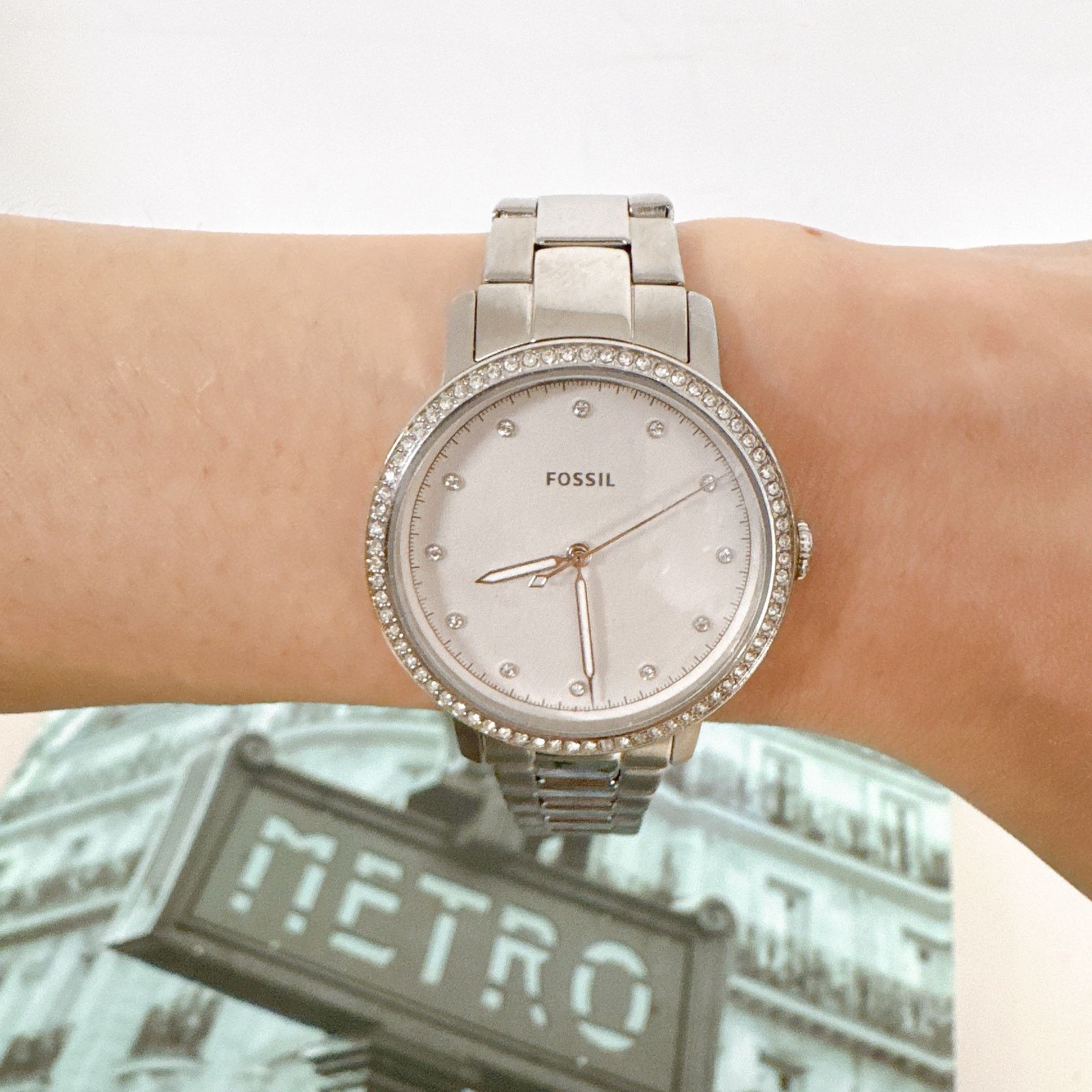 Fossil Fossil ES4287 Neely Silver Dial Stainless Steel Women Watch Size ONE SIZE - 6 Thumbnail
