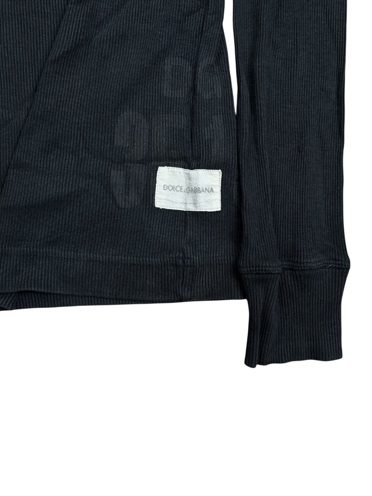 Dolce & Gabbana 2000s Dolce Gabbana - Indie Sleaze Top Longsleeve Size US M / EU 48-50 / 2 - 4 Thumbnail