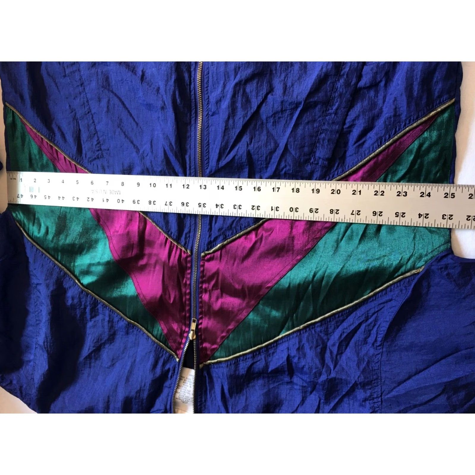 Etro VINTAGE Active Frontier Hooded Jacket Womens Large Blue Lined Zip Jacket Size L / US 10 / IT 46 - 7 Thumbnail