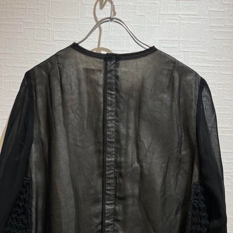 Comme des Garcons Comme Des Garcons Wool knit paneled top Size S / US 4 / IT 40 - 9 Thumbnail
