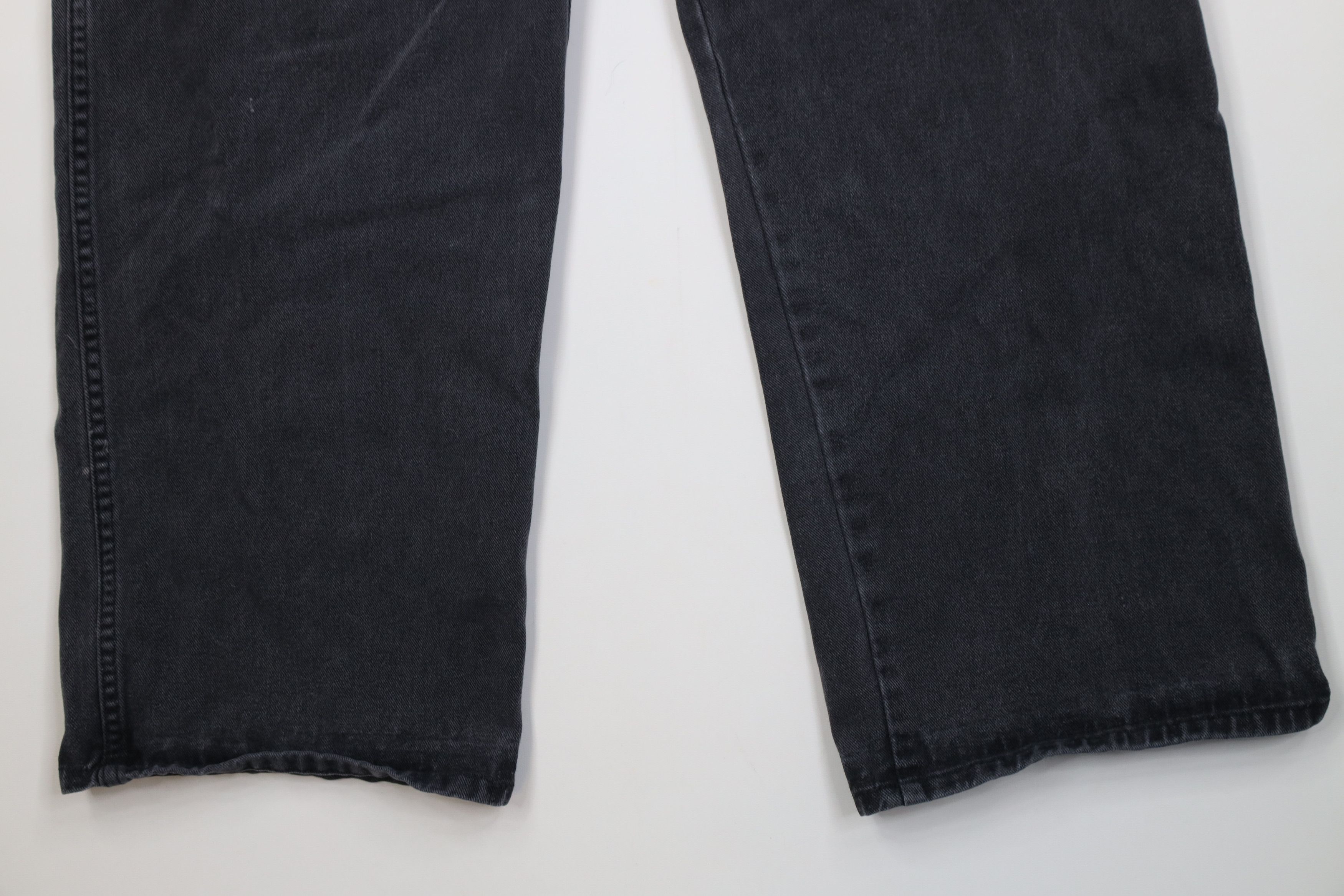 Vintage Vintage 90s Streetwear Baggy Wide Leg Dungaree Denim Jeans Size US 42 / EU 58 - 4 Thumbnail