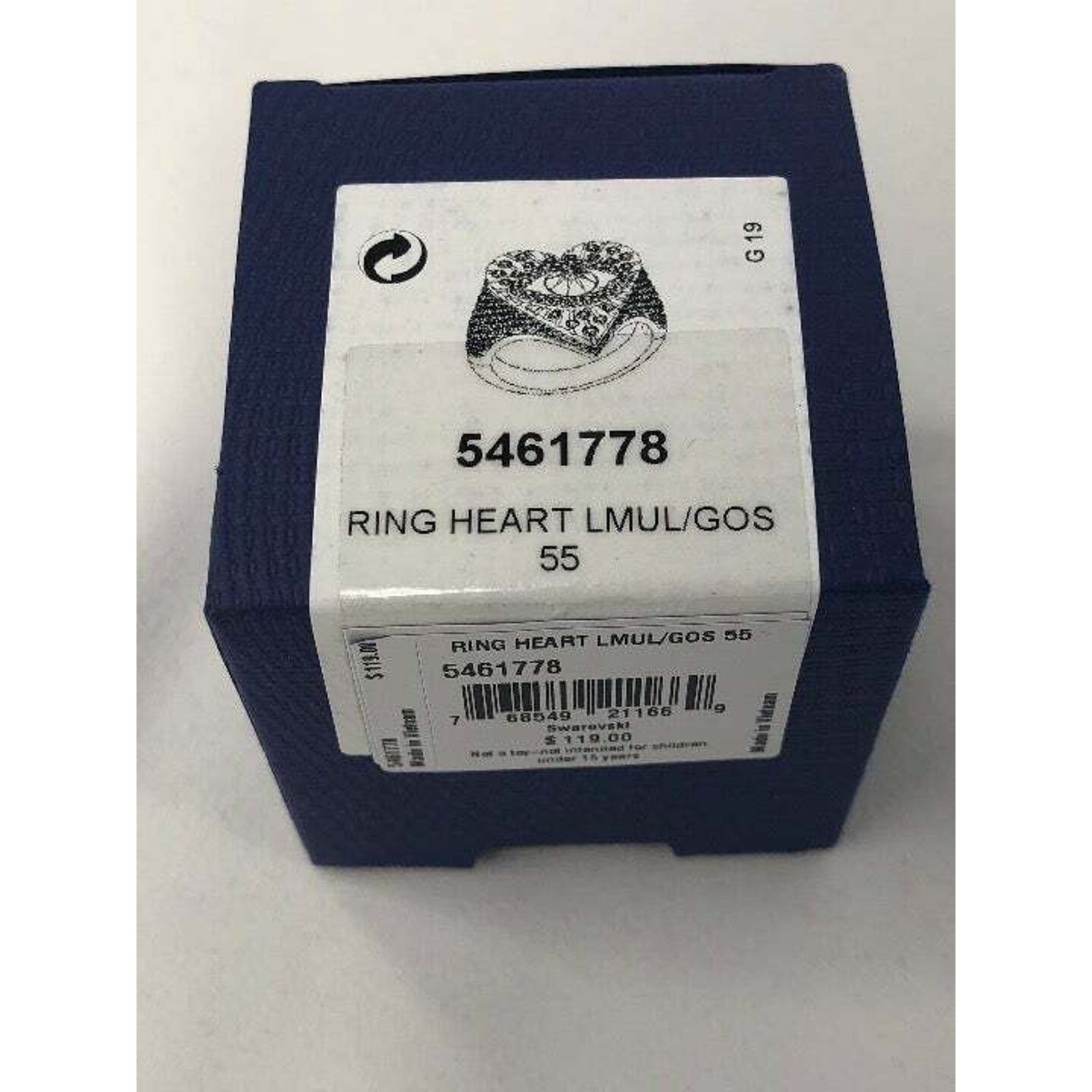 Swarovski Swarovski LUCKY GODDESS RING EVIL EYE size 55 EUR / 7 USA Size ONE SIZE - 10 Thumbnail