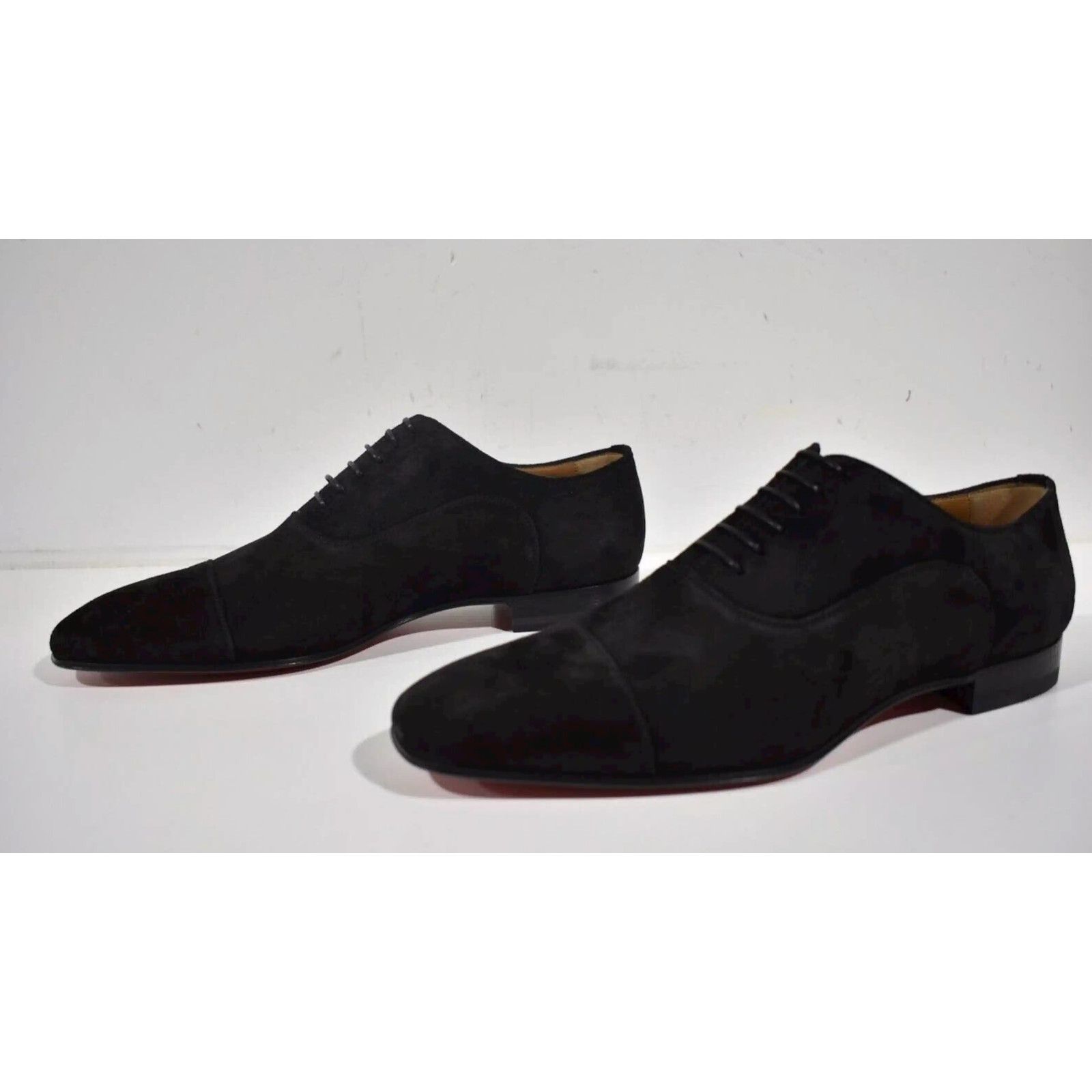 Christian Louboutin Christian Louboutin Suede Lace Up Oxford Dress Loafer 45 12 Size US 12 / EU 45 - 9 Thumbnail