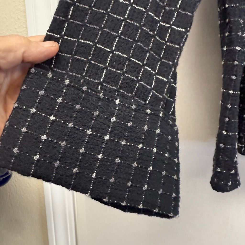 Habitat Women's Habitat Black & White Pattern Button Down Shirt M Size M / US 6-8 / IT 42-44 - 4 Thumbnail