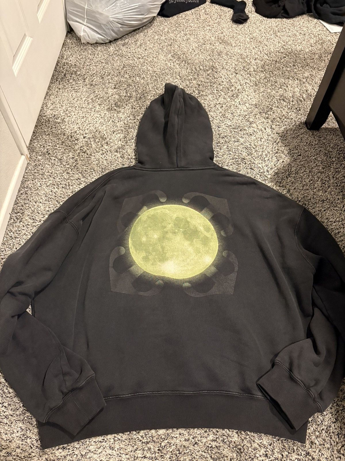 Off-White Off White Super Moon Hoodie Size US L / EU 52-54 / 3 - 2 Thumbnail