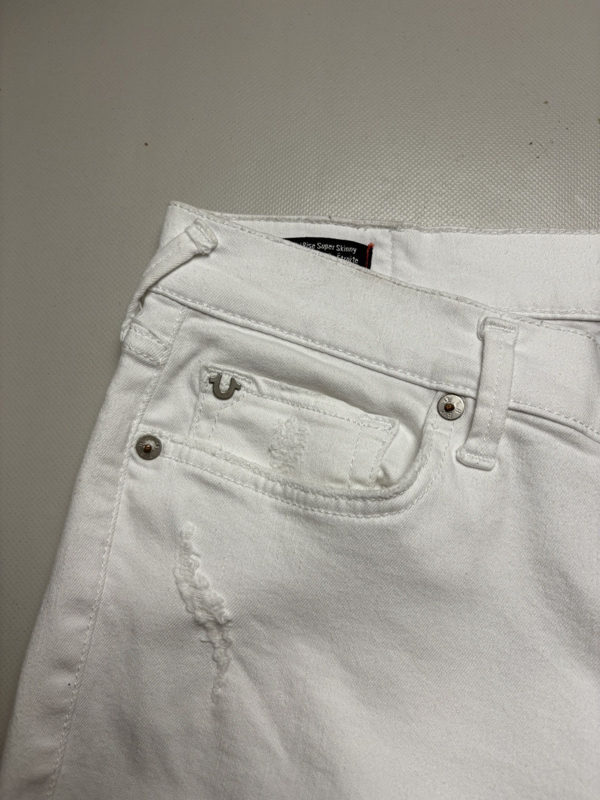True Religion True Religon Halle Super Skinny Jeans Size 29" - 6 Thumbnail