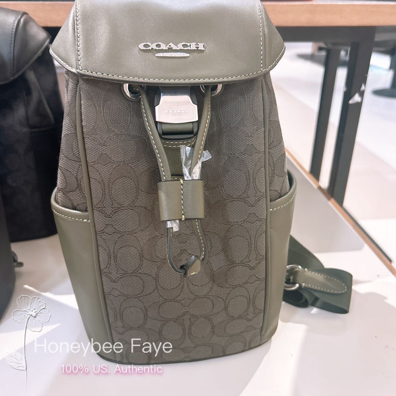 Coach Racer Pack In Signature Jacquard CW173 Size ONE SIZE - 3 Thumbnail