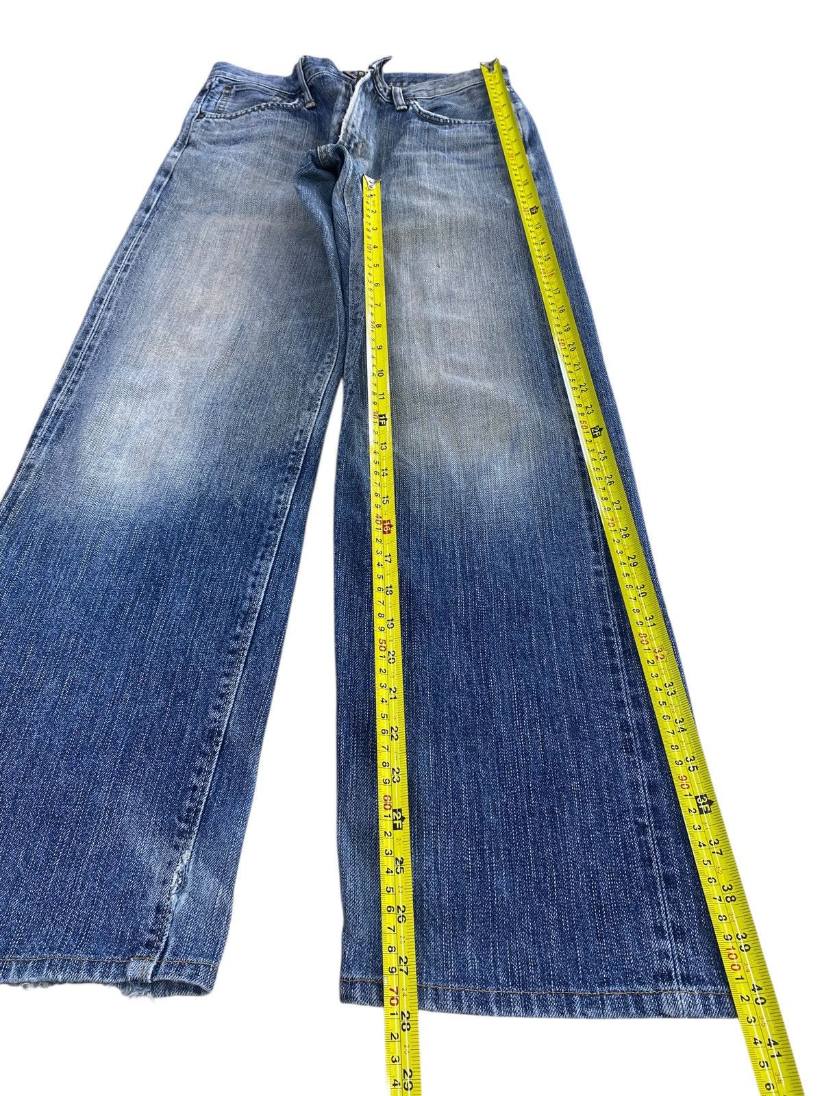 Edwin Vintage Edwin Faded Blue Wash Style Loose Jeans Size US 29 - 7 Thumbnail