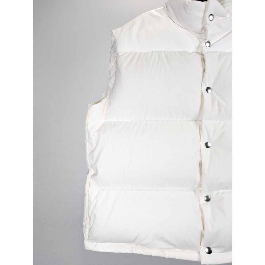 Bottega Veneta o1rshd1 Organic Frosted Poplin Gilet in Chalk Size US L / EU 52-54 / 3 - 5 Thumbnail