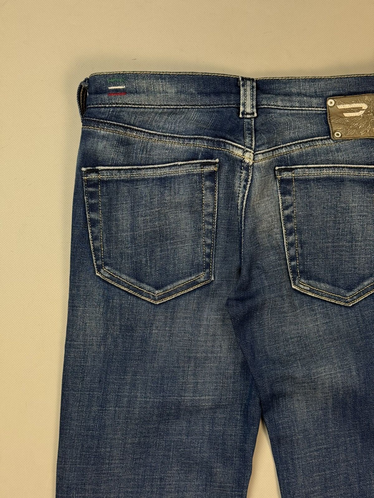 Diesel BNWT! Diesel Doozy Low Rise Wide Leg Y2K Denim Jeans Pants Size 26" / US 2 / IT 38 - 24 Thumbnail