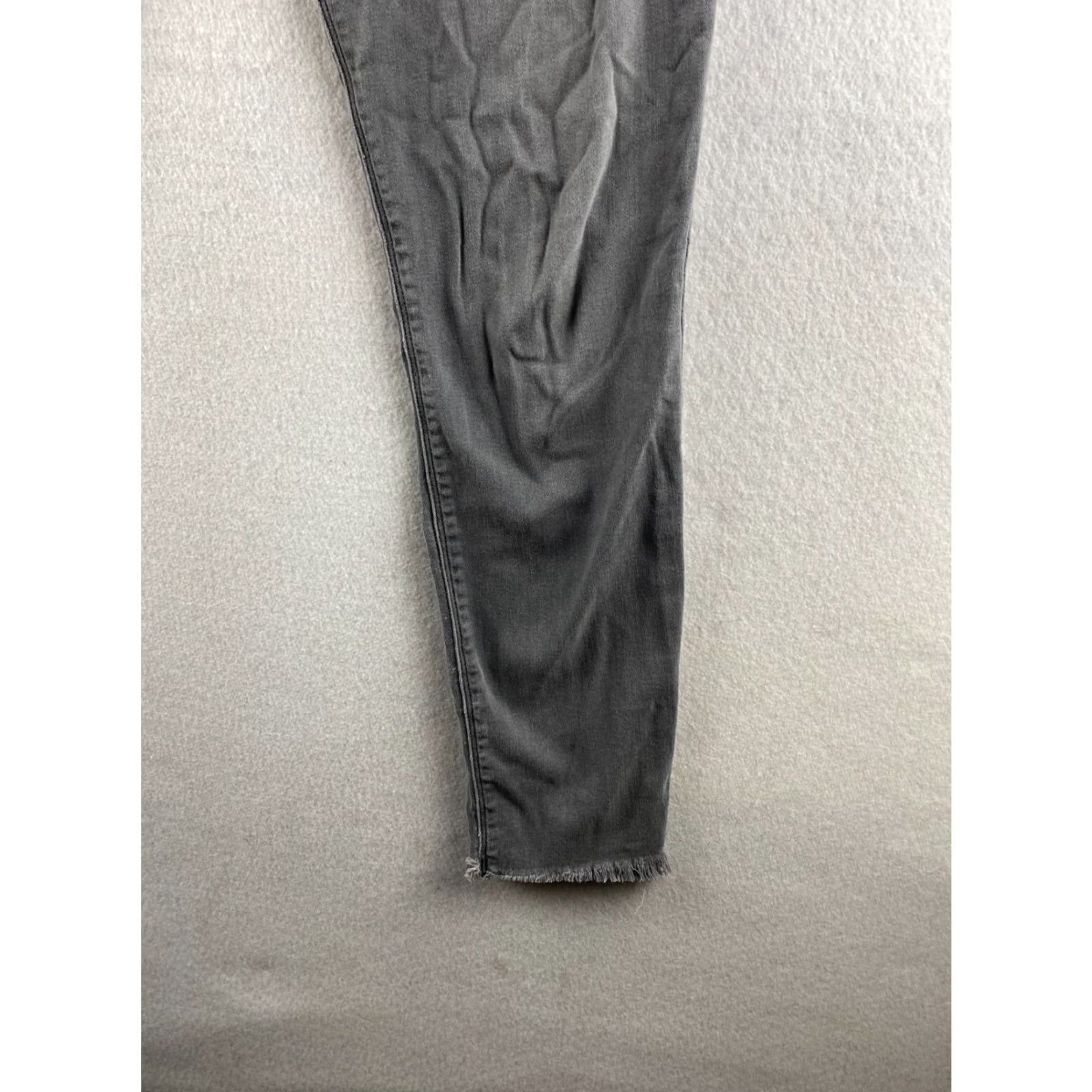Hudson Hudson Jeans Womens 30 Gray Skinny Ankle Stretch Denim Dark Wash Casual Jeans Size 30" / US 8 / IT 44 - 6 Thumbnail
