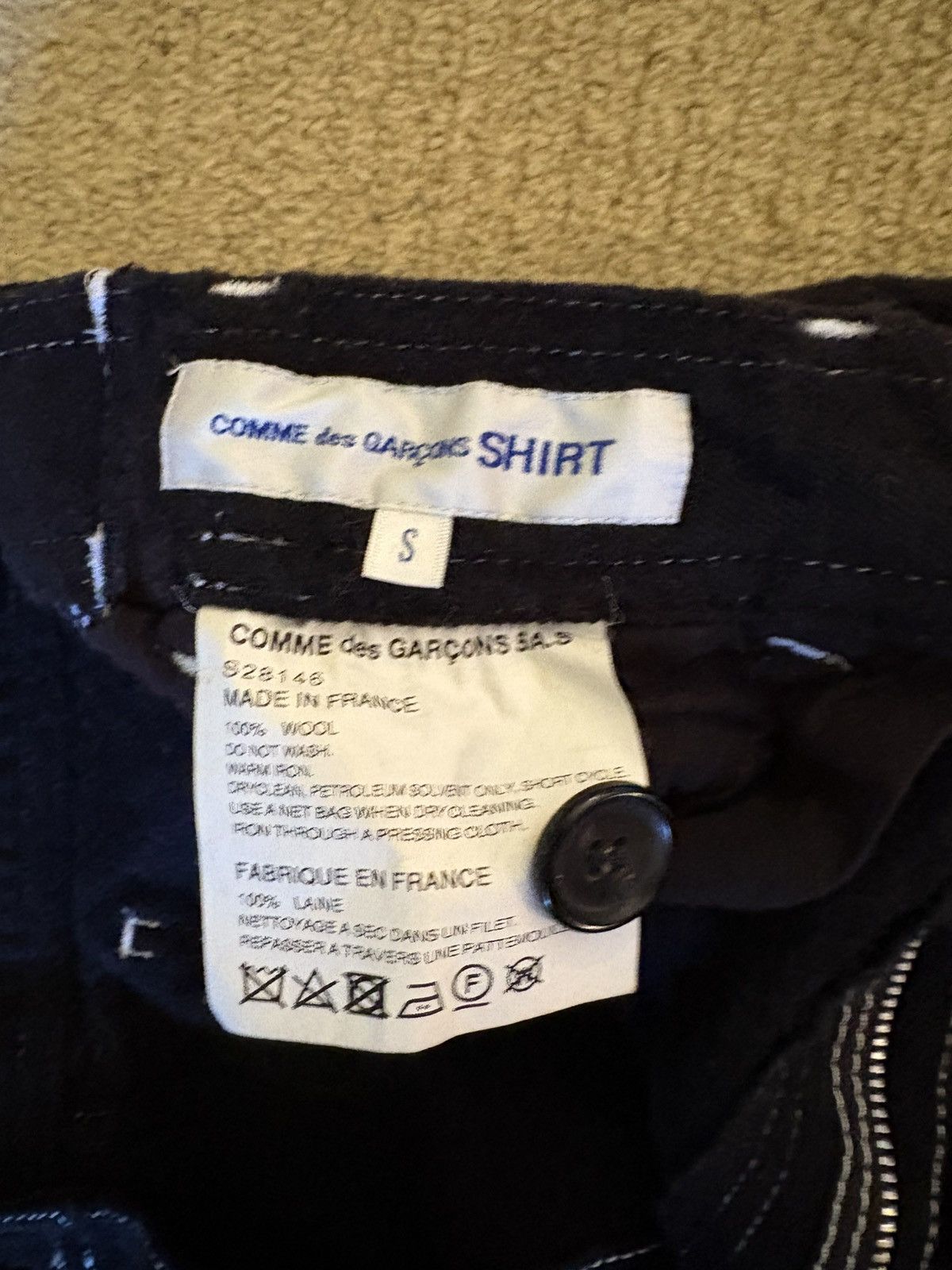 CDG by Comme des Garcons CDG Black Pants Size 32 Comme des Garçons Single Stitch Size US 32 / EU 48 - 10 Thumbnail