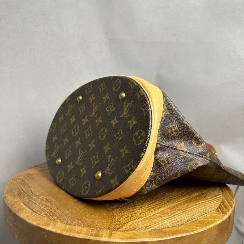 Louis Vuitton Louis Vuitton Monogram Bucket Bag Large -2505 Size ONE SIZE - 7 Thumbnail