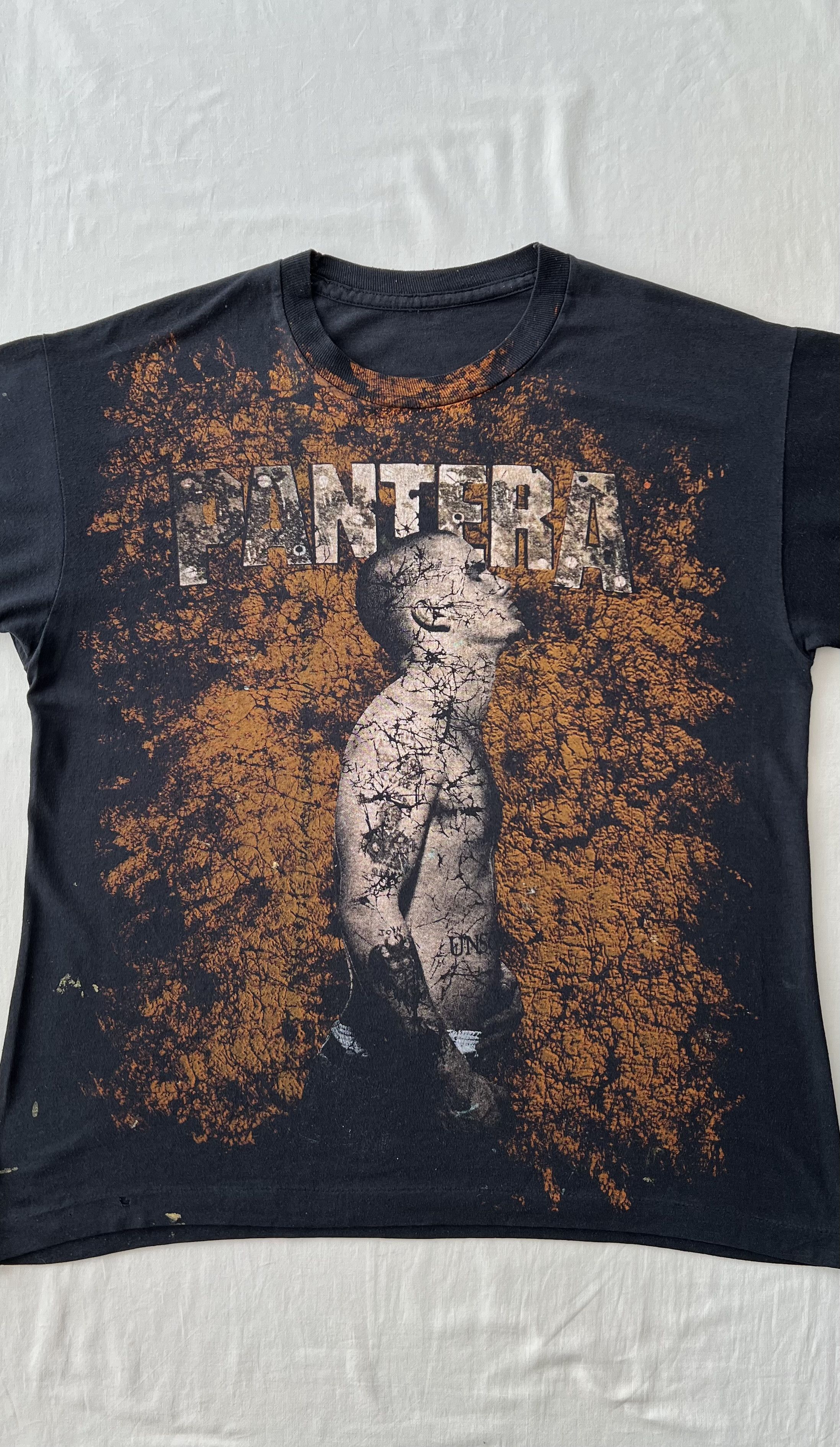 Band Tees Vintage 90s Pantera Far Beyond Driven Black T-shirt Size US L / EU 52-54 / 3 - 5 Thumbnail