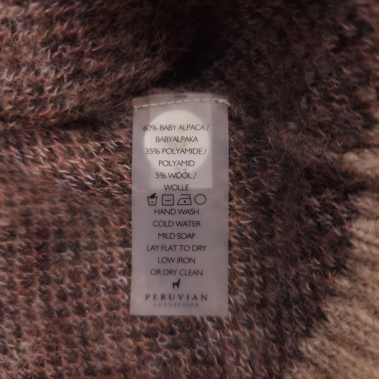 Other Peruvian Connection Baby Alpaca Wool Cardigan Sz Extra Small Size XS / US 0-2 / IT 36-38 - 7 Thumbnail