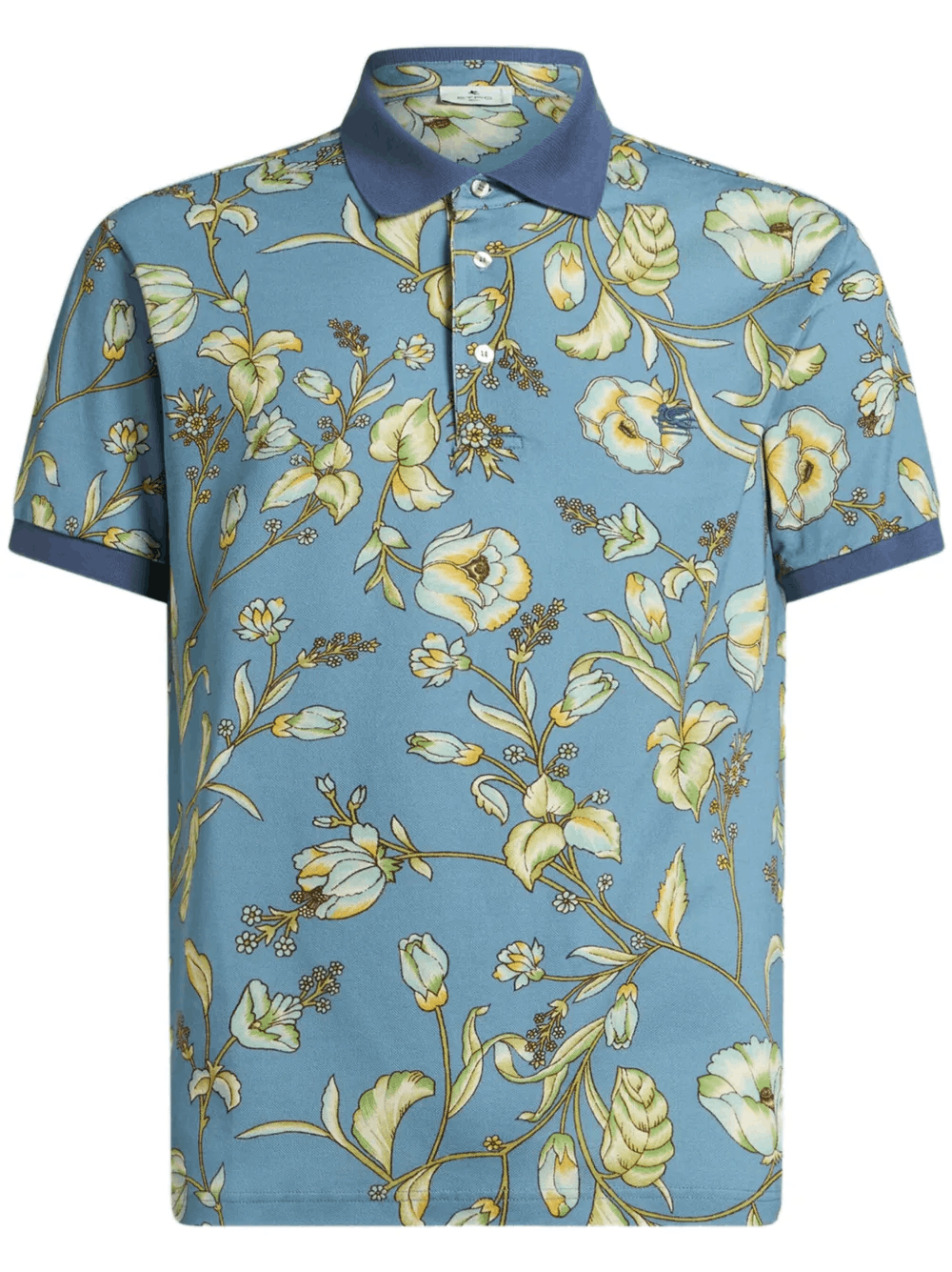 Other Floral Polo Shirt – Men’s Stylish Short Sleeve Polo Size US L / EU 52-54 / 3 - 6 Thumbnail