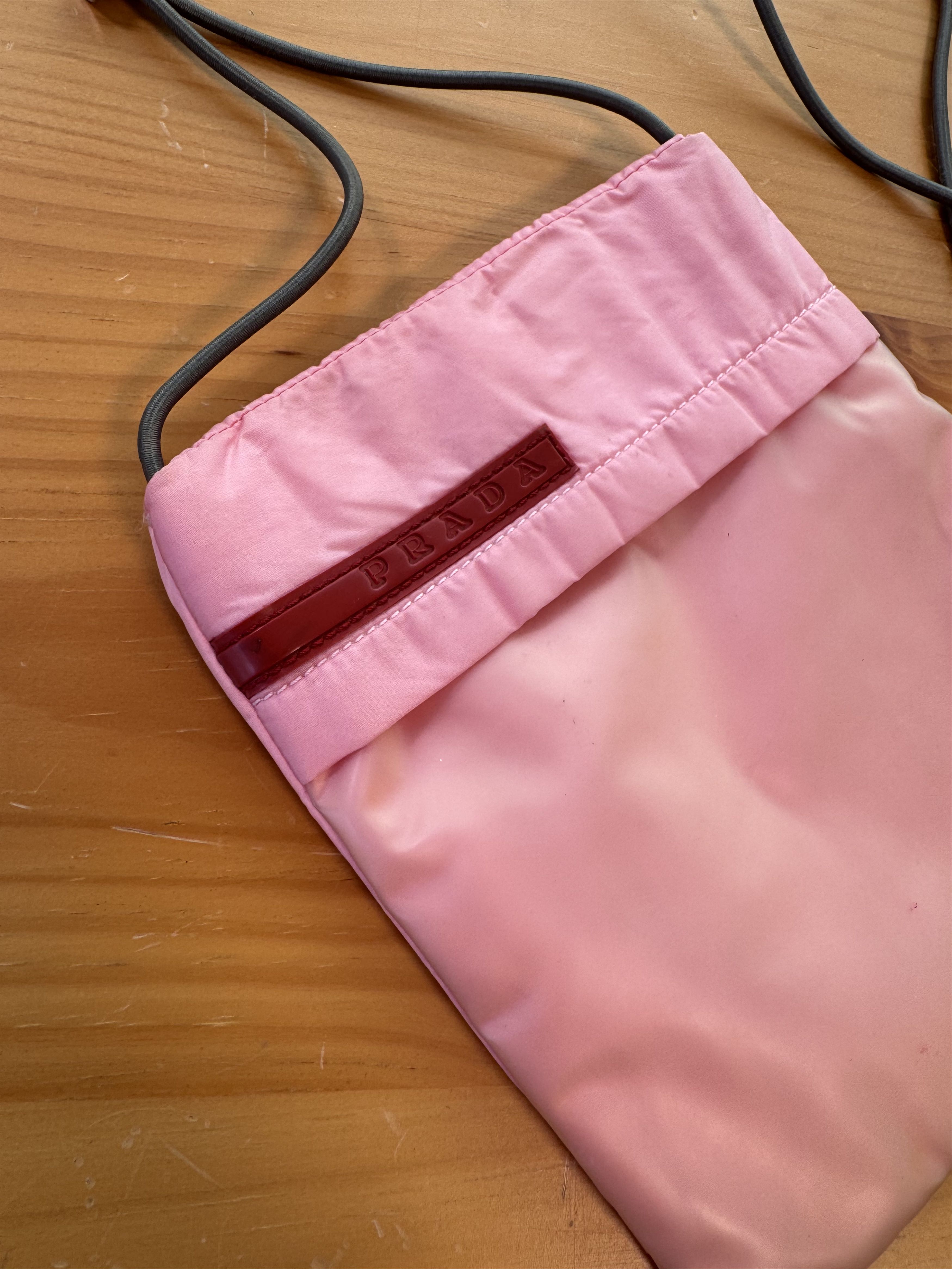 Prada SS 99 Prada Crossbody Elastic Cord Pouch Bag Size ONE SIZE - 2 Thumbnail
