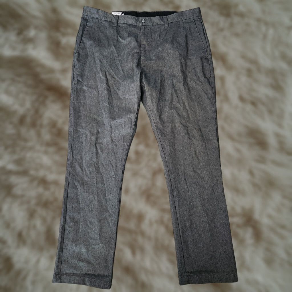 Volcom Volcom Pants 40x32 Gray Vmonty Straight Stretch Casual Mens Skate Street Size US 40 / EU 56 - 1 Thumbnail