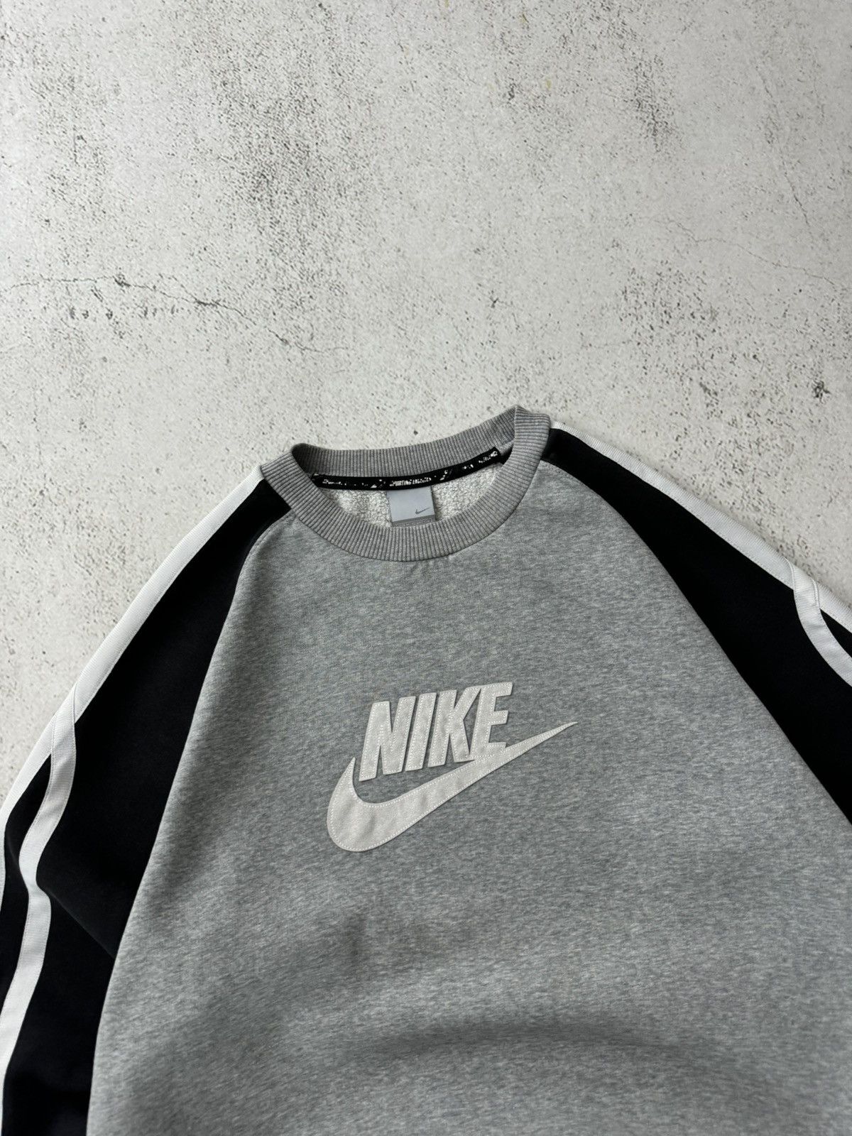 Nike × Vintage Nike Vintage Big Logo Swoosh Sweatshirt Size US M / EU 48-50 / 2 - 5 Thumbnail
