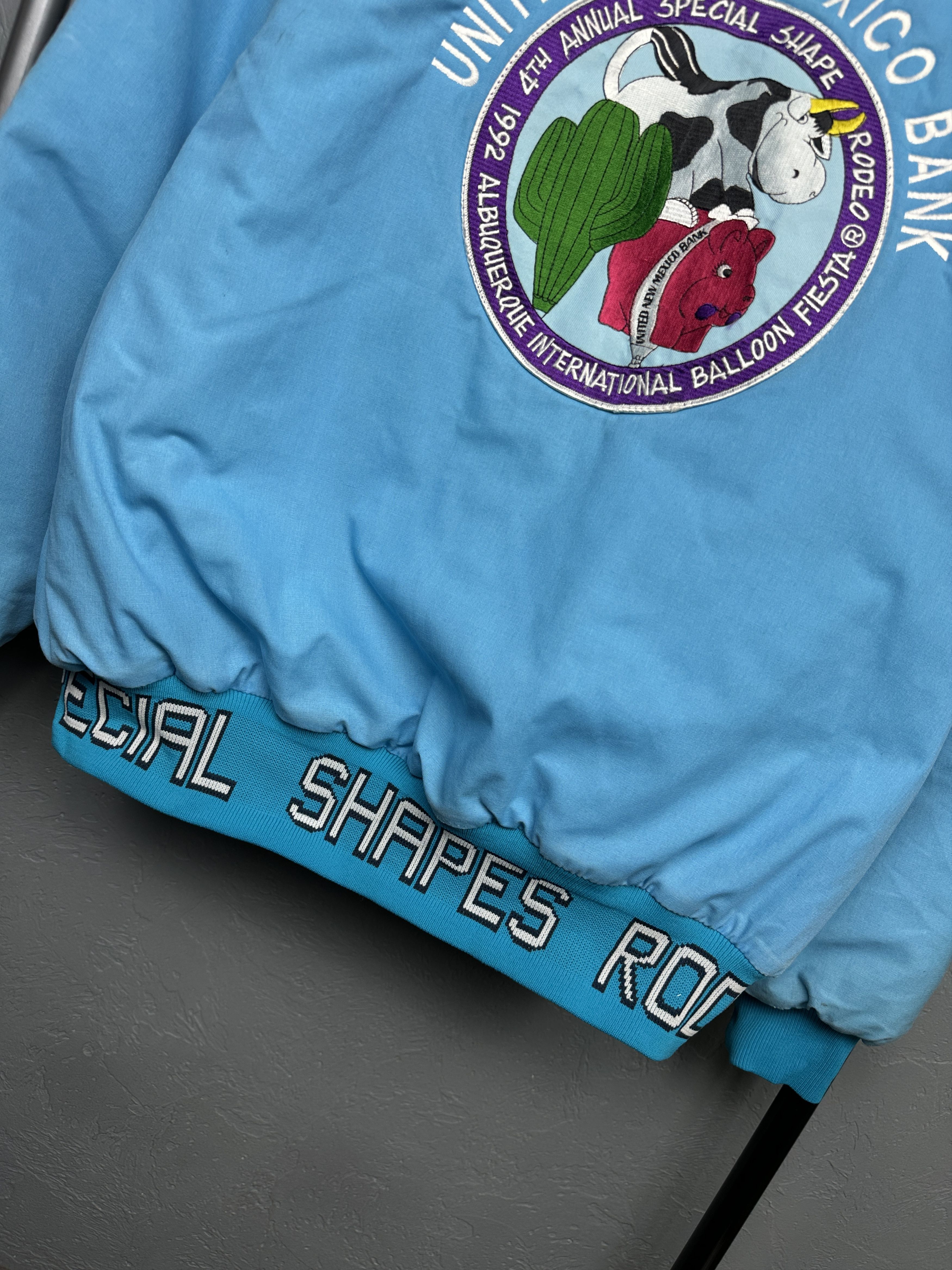 Cowboy Equipment 1992 Vintage Albuquerque Fiesta Special Shape Rodeo Jacket Size US XL / EU 56 / 4 - 4 Thumbnail