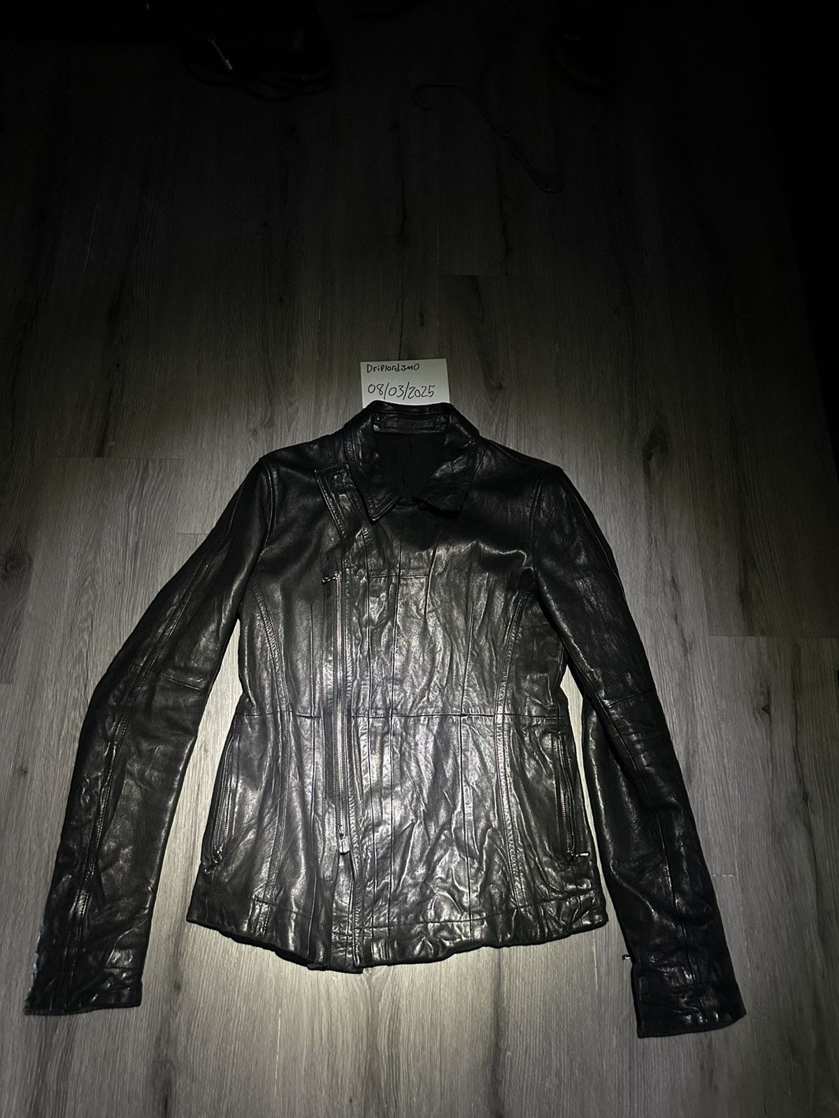 AW10 goth_ik; Riders Leather Jacket - 317BLM6