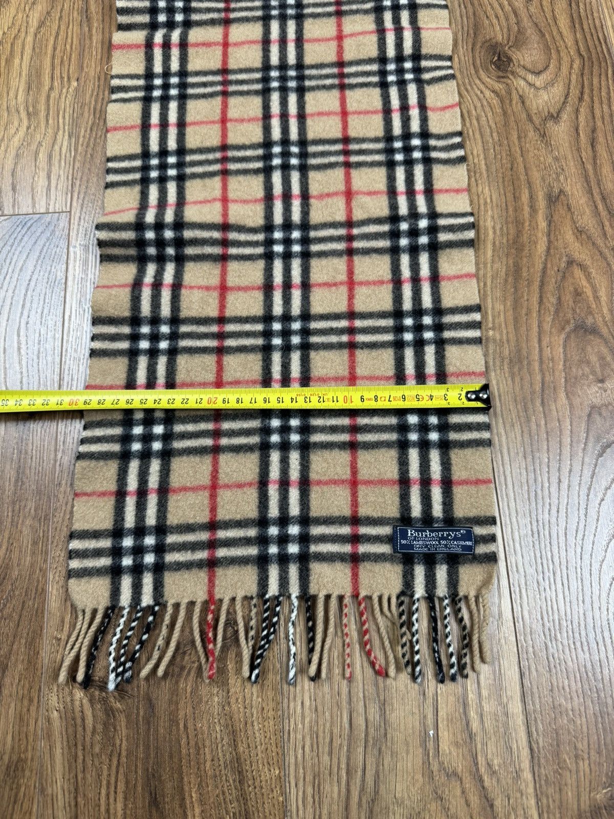 Burberry Vintage cashmere scarf Burberry’s 90s original luxury item Size ONE SIZE - 3 Thumbnail