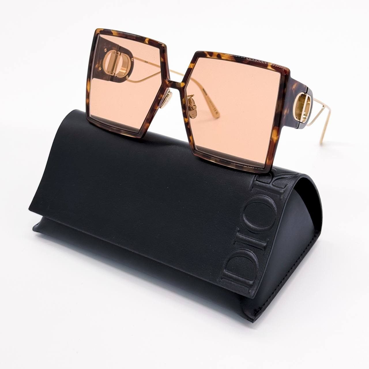 Dior NEW DIOR DIOR 30MONTAIGNE SU 26L0 OVERSIZED WOMEN SUNGLASSES Size ONE SIZE - 2 Thumbnail