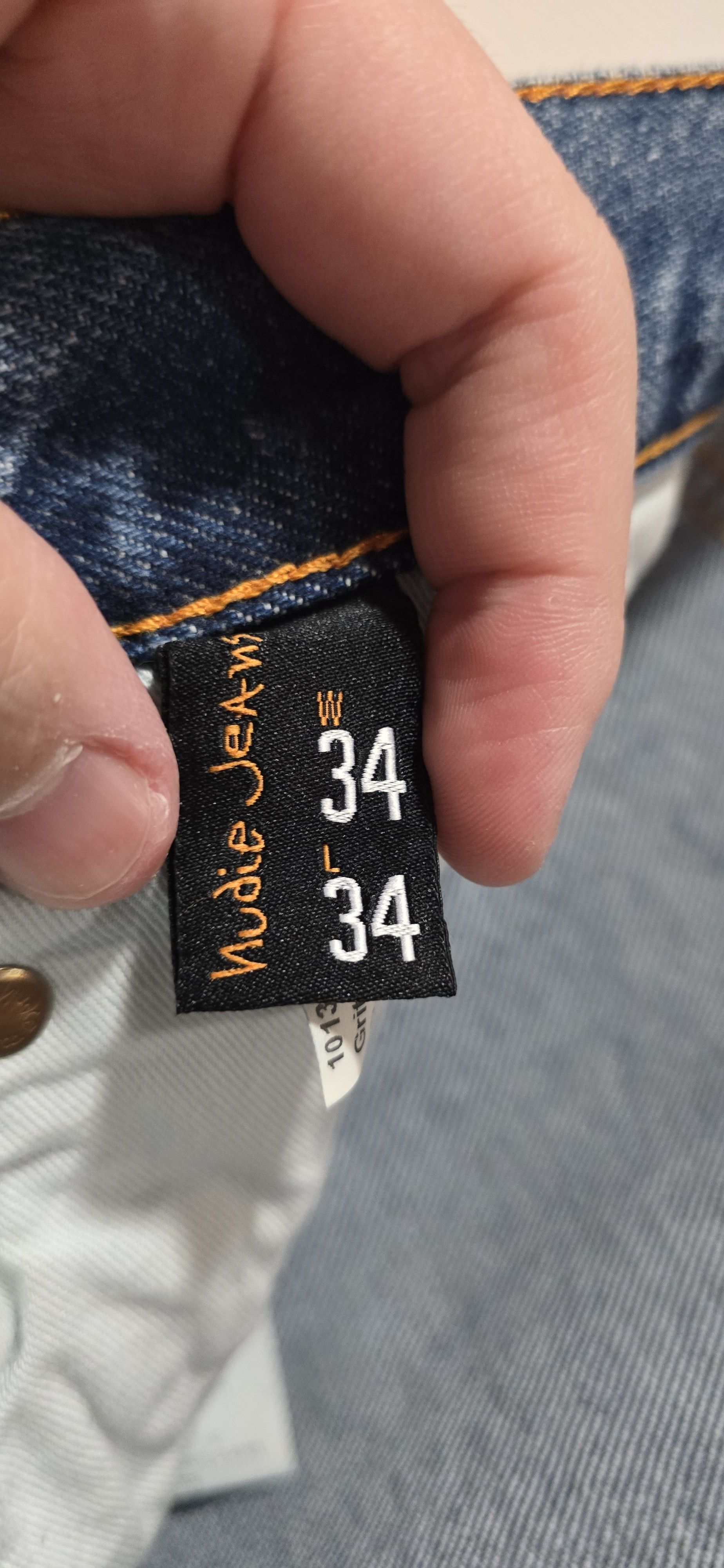 Nudie Jeans NUDIE JEANS Blue Gritty Jackson Jeans Size US 34 / EU 50 - 6 Thumbnail