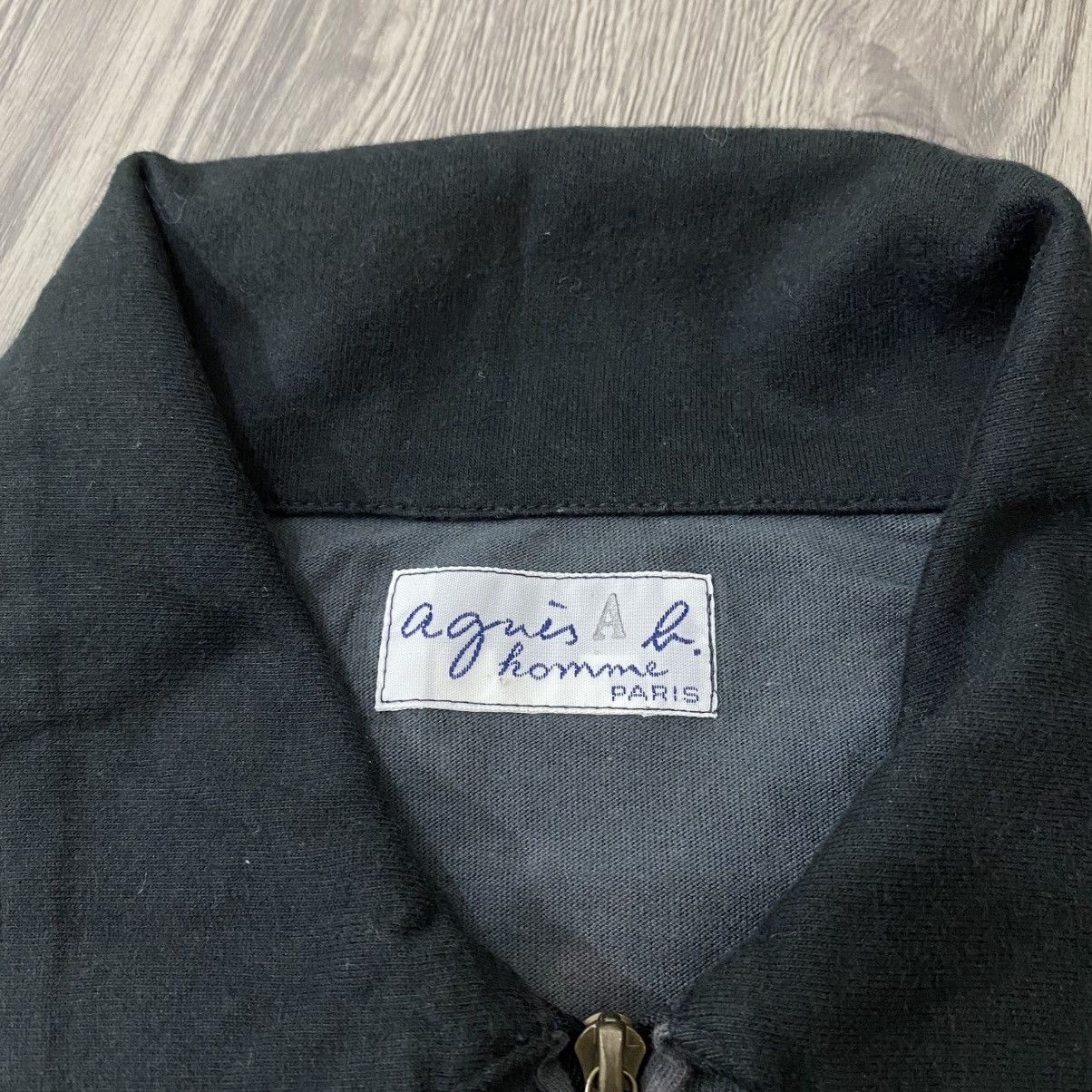 agnes b. Agnes B Homme Paris Longsleeve Polo Shirt Size US S / EU 44-46 / 1 - 6 Thumbnail