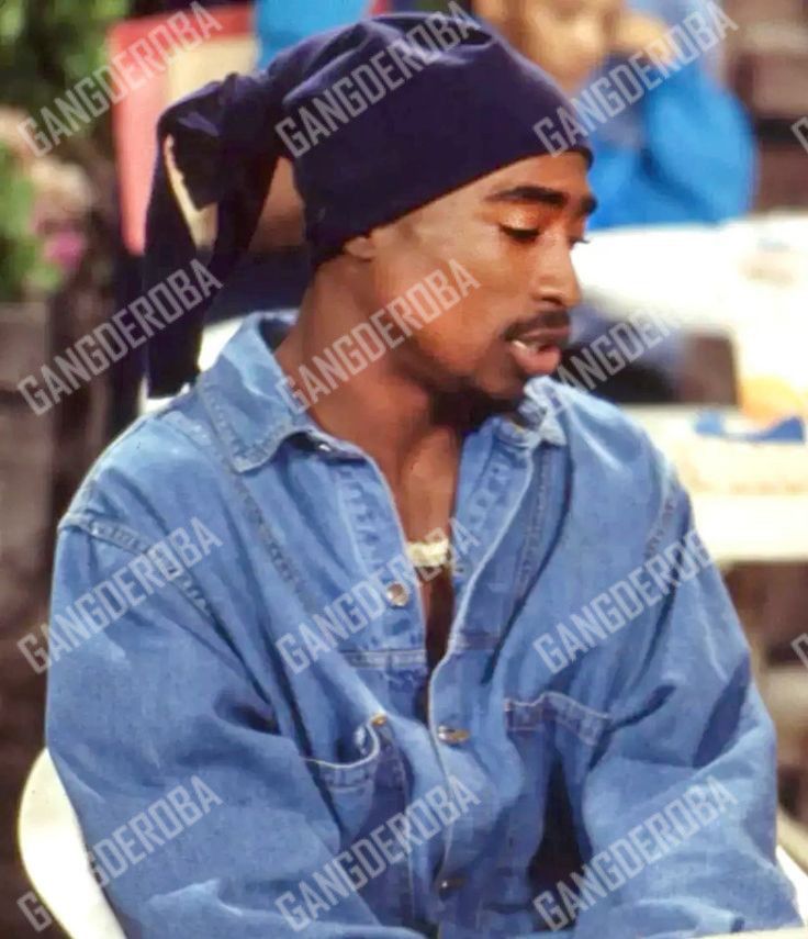 Karl Kani RARE Vintage 90s KARL KANI Button Up Shirt Jacket 2pac Tupac Size US M / EU 48-50 / 2 - 7 Thumbnail