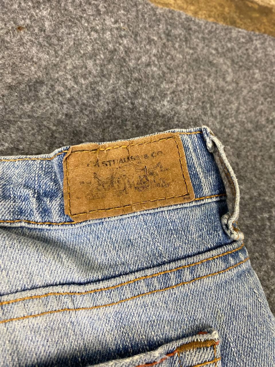 Levi's vintage levis 505 straight leg distressed denim Size US 31 - 6 Thumbnail