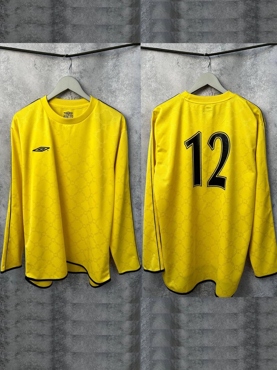 Umbro Retro Long Sleeve Jersey Retro Goalkeeper Jersey #12