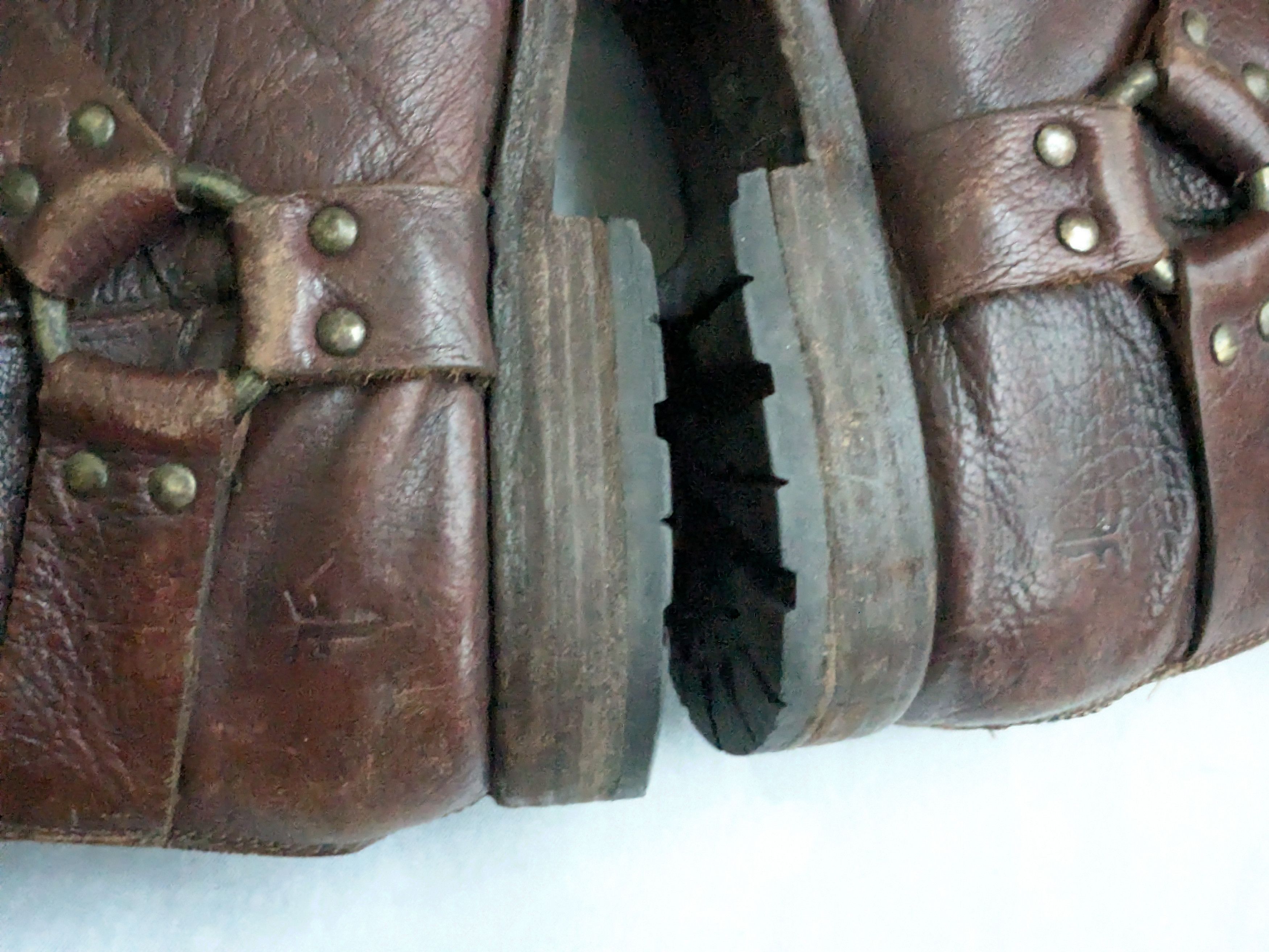 Frye Frye Harness Boots Brown 11 D Leather Size US 11 / EU 44 - 5 Thumbnail
