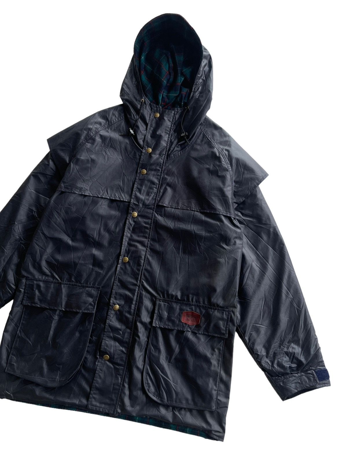 Woolrich Woolen Mills GRAIL🔥80s Woolrich Wax Water Resistant Wool Lined Parkas Size US M / EU 48-50 / 2 - 4 Thumbnail