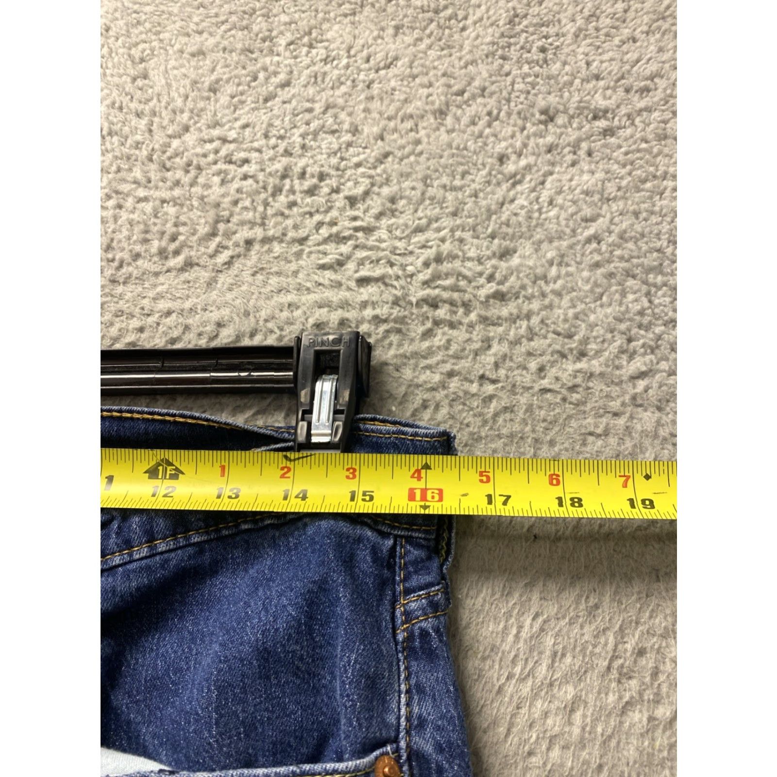 Levi's Levi's 502 Jeans 32x30 Denim Straight Fit Men Blue Classic Casual, 5-Pocket, Mid-Rise Size US 32 / EU 48 - 4 Thumbnail