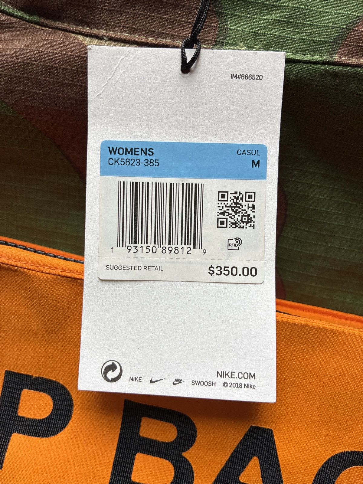 Nike × Off-White Nike x Off-White Women NRG Camo Jacket Sz M Size M / US 6-8 / IT 42-44 - 16 Thumbnail
