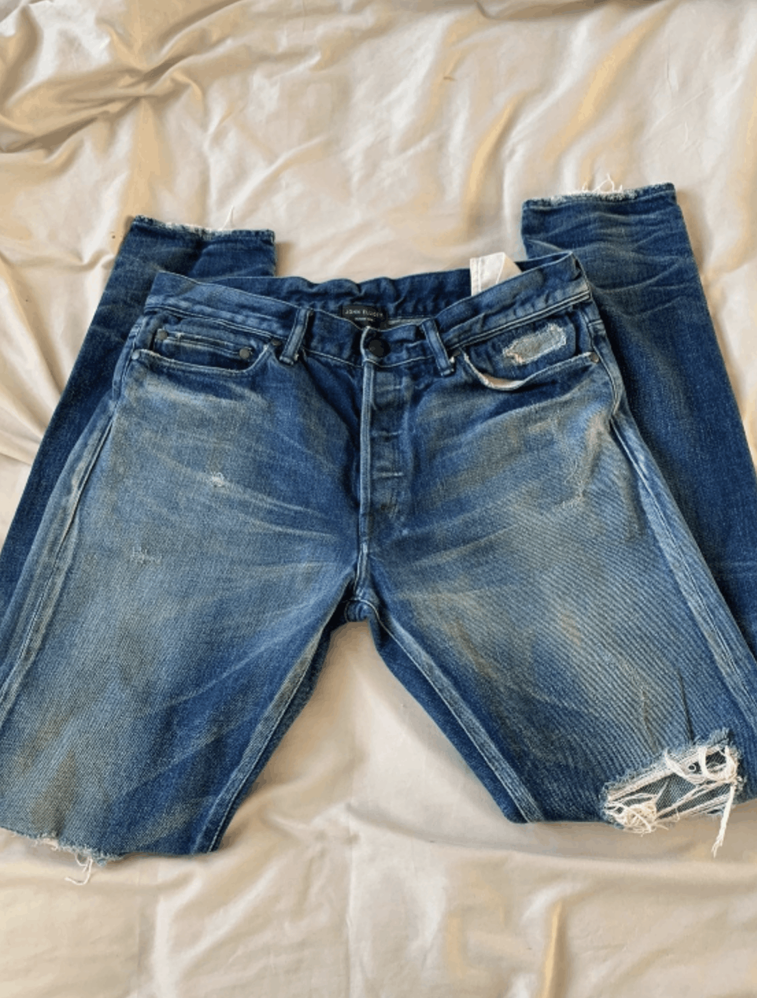 John Elliott The Cast 2: Siena Denim Size US 29 - 5 Thumbnail