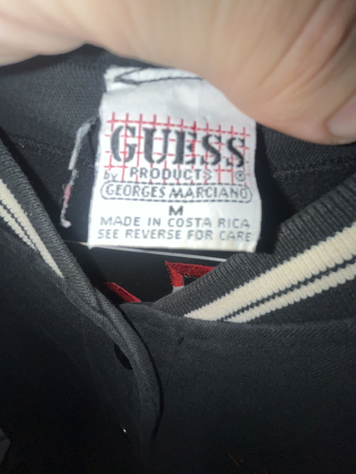 Guess GUESS LETTERMAN JACKET Size US M / EU 48-50 / 2 - 4 Thumbnail