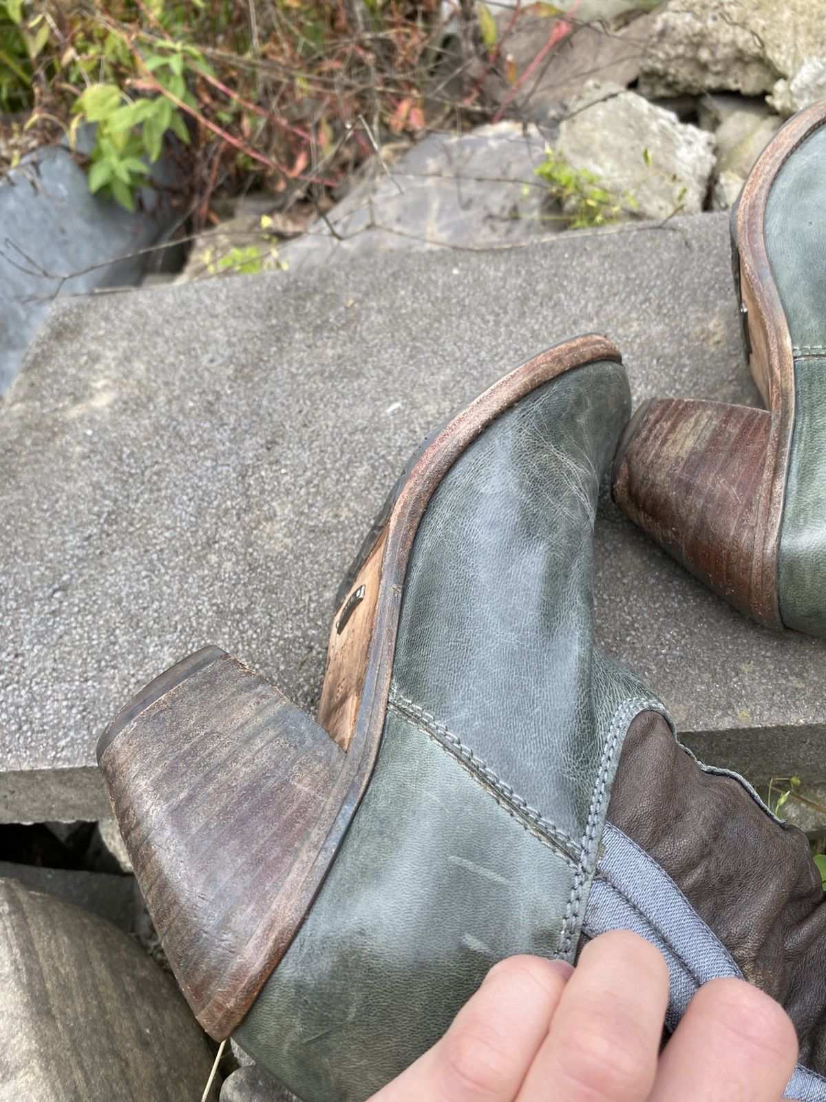 Diesel Avan-Garde Genuine Leater Rick Owens Style Diesel Boots 39 Size US 9 / IT 39 - 15 Thumbnail
