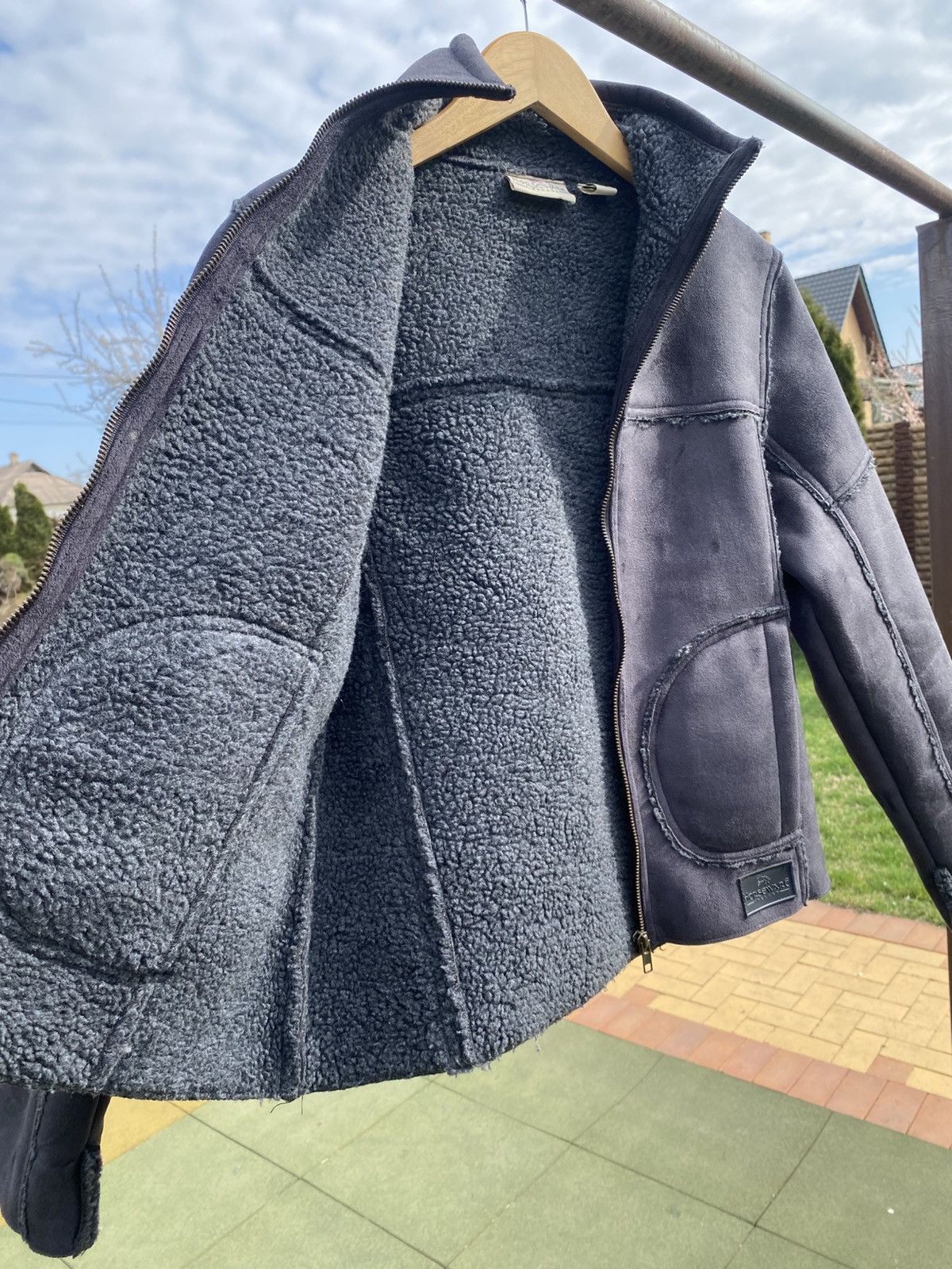 Other × Vintage Vintage Horseware Ireland Faux Shearling Jacket, Size S Size S / US 4 / IT 40 - 12 Thumbnail