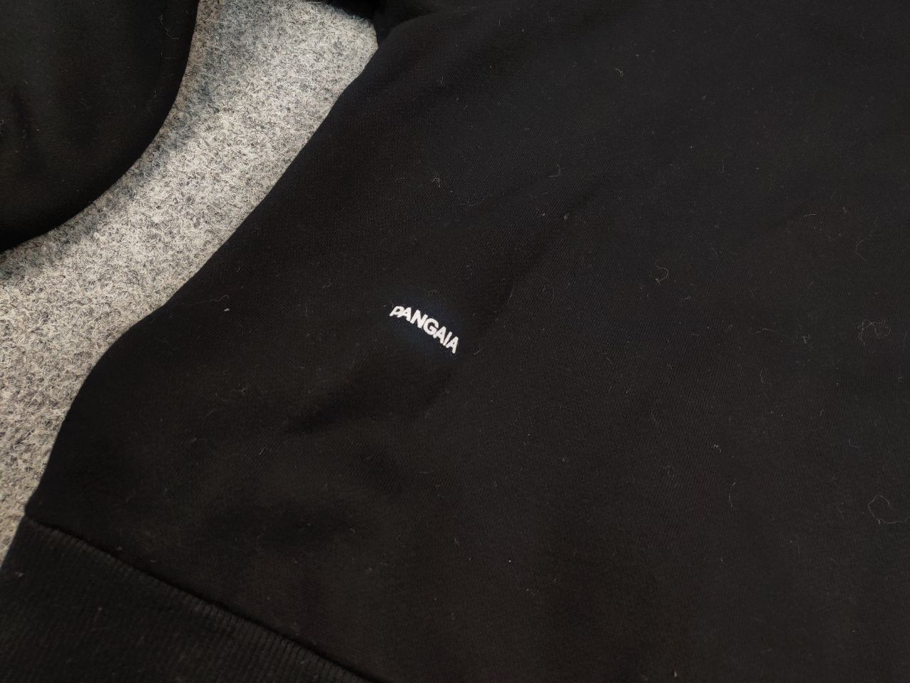 Pangaia Pangaia Design Organic Oversize Unisex Black Logo Hoodie Size US XS / EU 42 / 0 - 14 Thumbnail